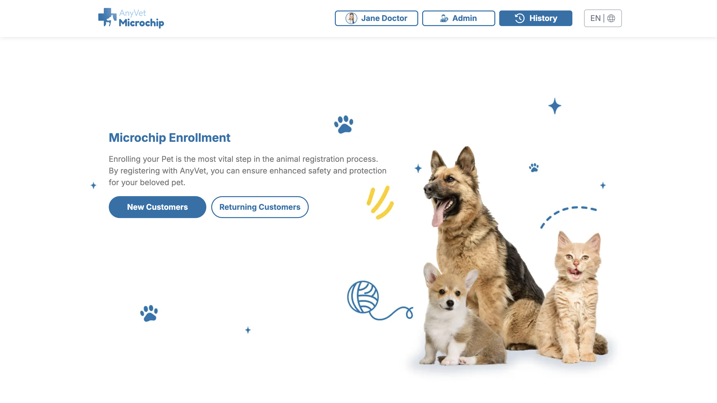 AnyVet Microchip being scanned